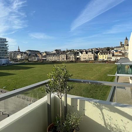 Presqu'Ile, Appartement Neuf Avec Balcon, Salle De Gym Et Parking Caen Eksteriør billede