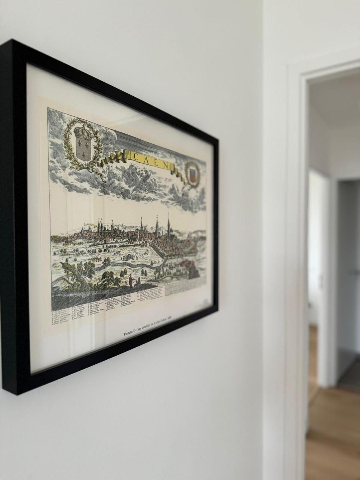 Presqu'Ile, Appartement Neuf Avec Balcon, Salle De Gym Et Parking Caen Eksteriør billede