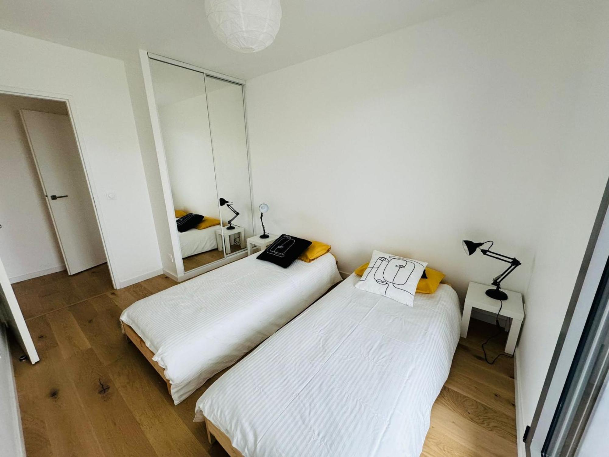 Presqu'Ile, Appartement Neuf Avec Balcon, Salle De Gym Et Parking Caen Eksteriør billede