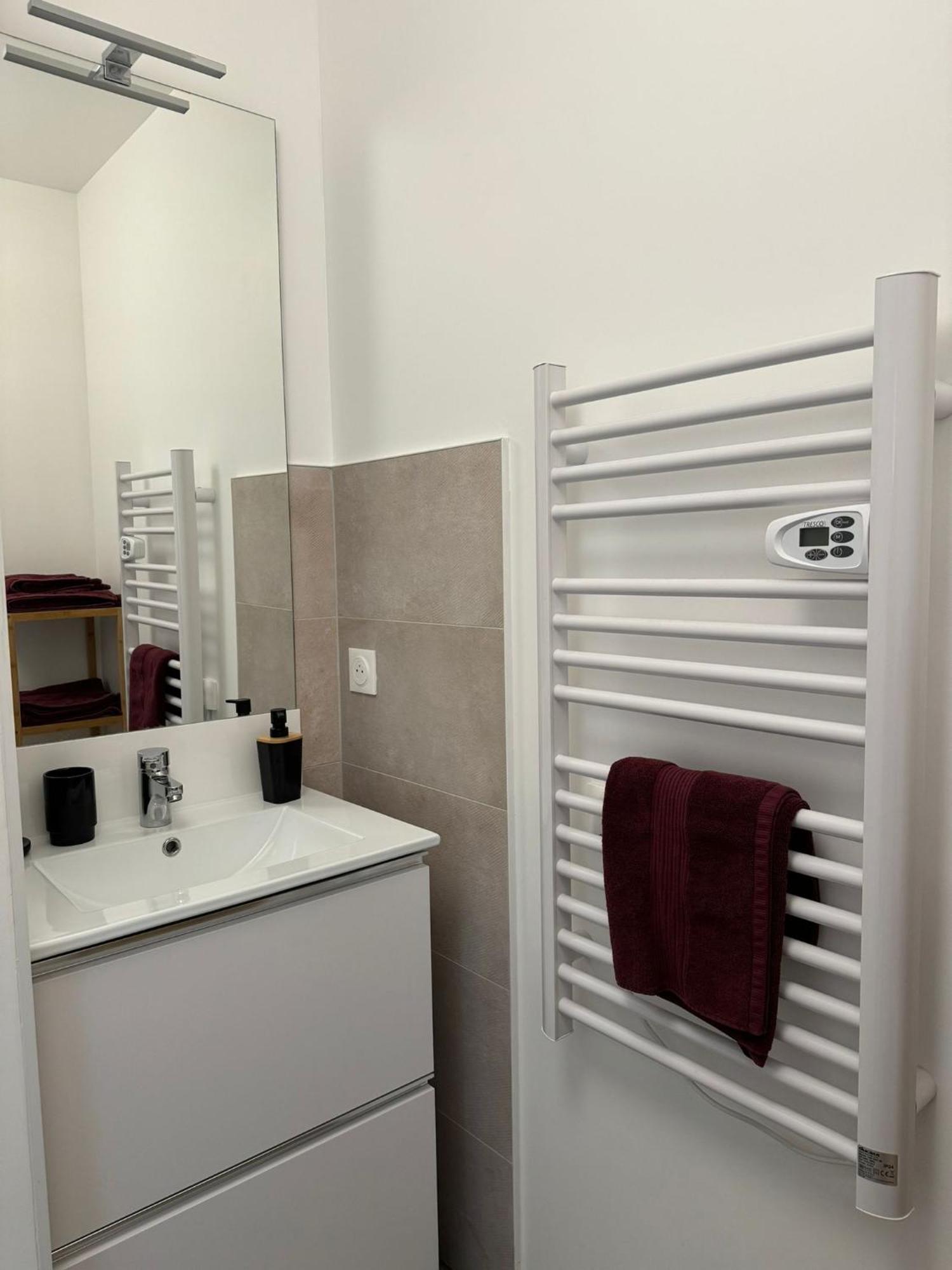 Presqu'Ile, Appartement Neuf Avec Balcon, Salle De Gym Et Parking Caen Eksteriør billede